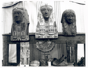 mummy masks from Tebtunis