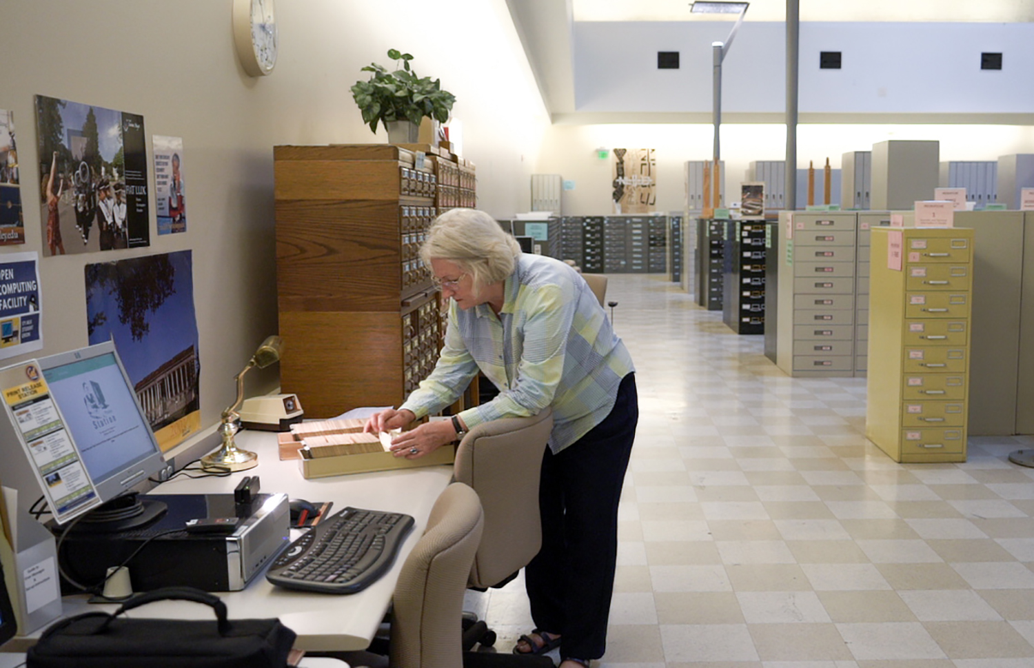 Rebecca Darby at work