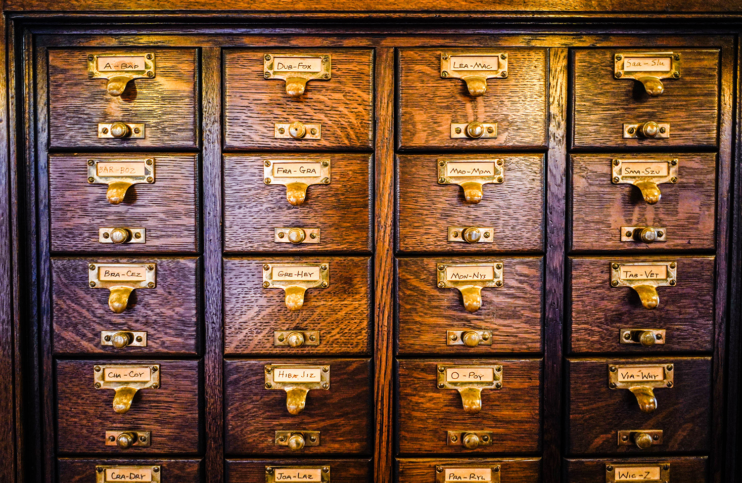 Card catalog