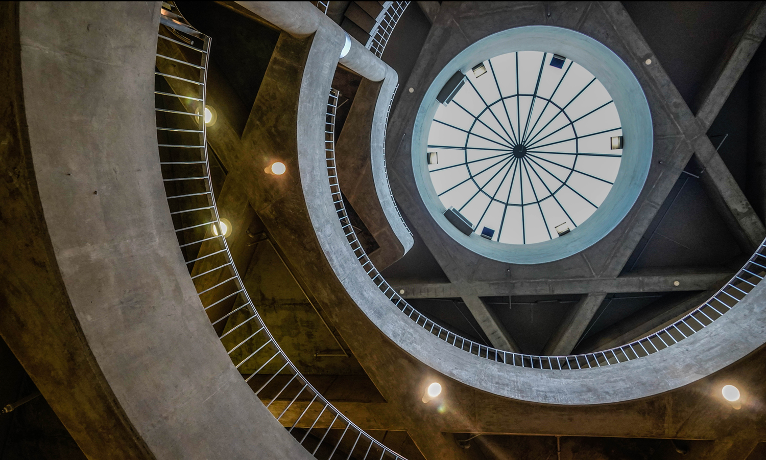 The rotunda in Main Stacks