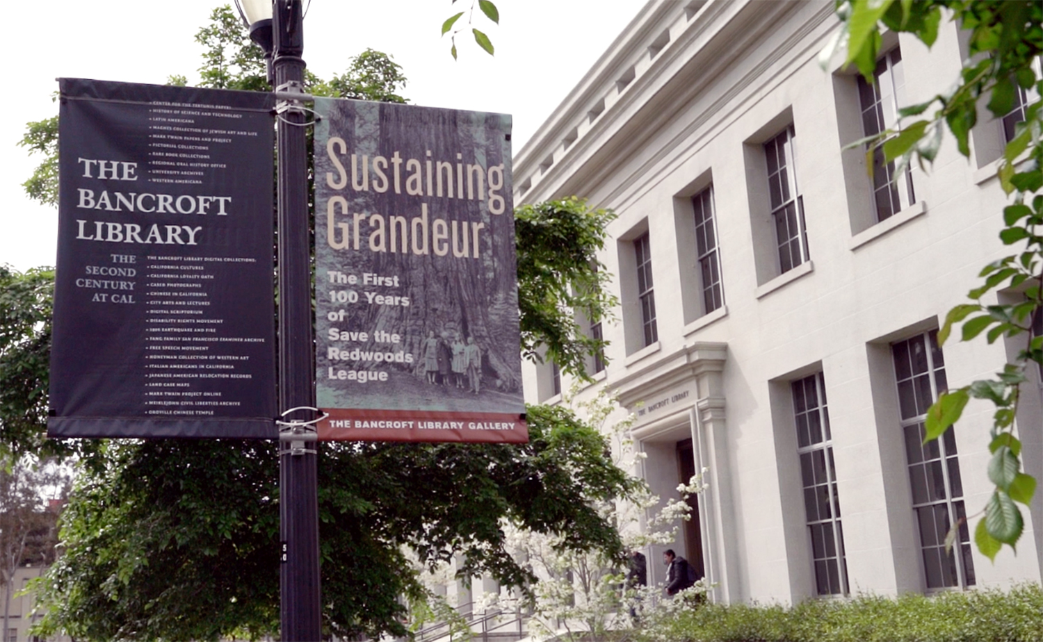 Sign outside Bancroft