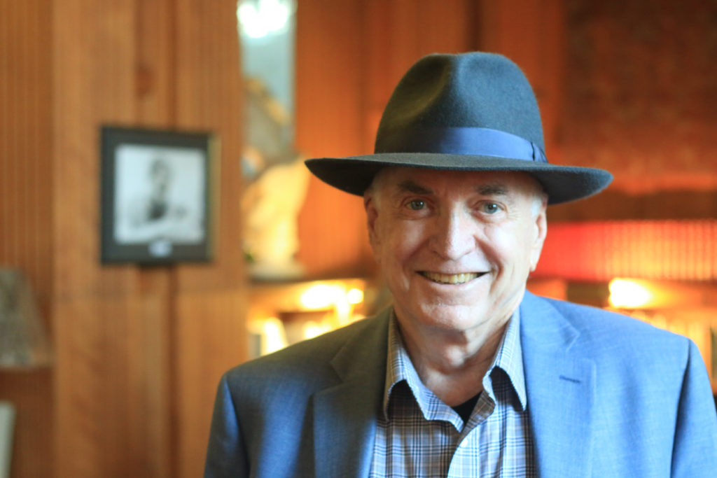 Mystery writer Willie Gordon was honored at the “Crime Does Not Pay – Enough!” event in Morrison Library in October. (Photo by Cade Johnson for the UC Berkeley Library)