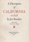 A Description of California in 1828 cover