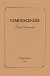 cover of: Reminiscences  By George P. Hammond, 1986
